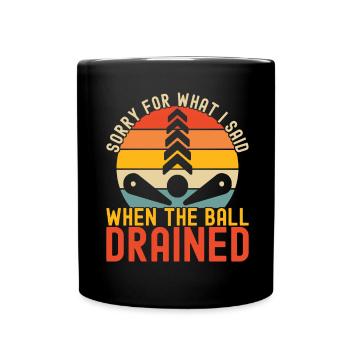 Flipper flipper - Mug uni - noir - Devant