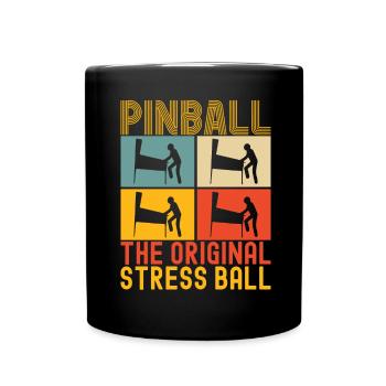 Pinball Flipper - Full Colour Mug - black - Front