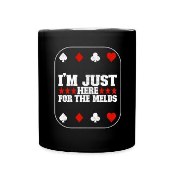 Binocular Pinochle - Full Colour Mug - black - Front