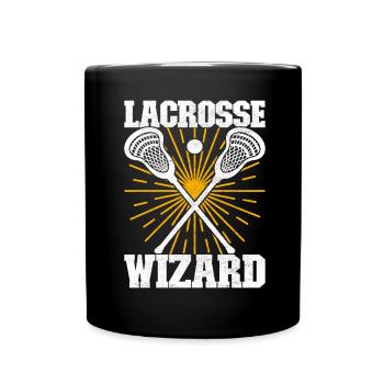 Lacrosse Lacrosse Players - Full Colour Mug - black - Front