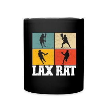 Lacrosse Lacrosse Players - Full Colour Mug - black - Front