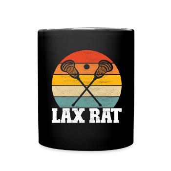 Lacrosse Lacrosse Players - Full Colour Mug - black - Front