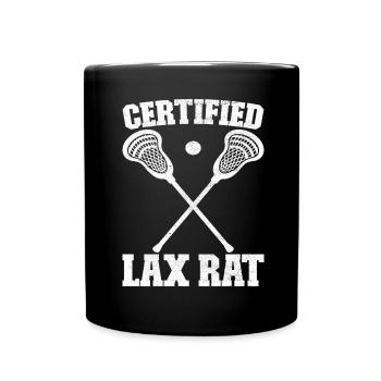 Lacrosse Lacrosse Players - Full Colour Mug - black - Front