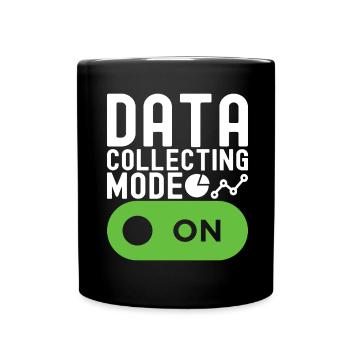 Analyste de données en science des données - Mug uni - noir - Devant