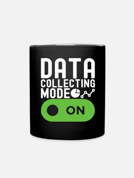 Data Science Datenanalyst - Tasse einfarbig - Schwarz