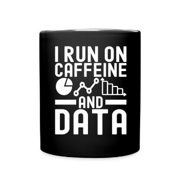 Analyste de données en science des données - Mug uni - noir - Devant