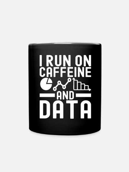 Data Science Datenanalyst - Tasse einfarbig - Schwarz