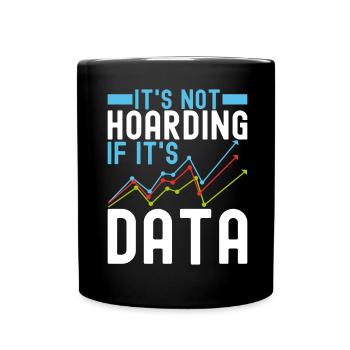 Analyste de données en science des données - Mug uni - noir - Devant