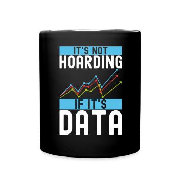 Analyste de données en science des données - Mug uni - noir - Devant