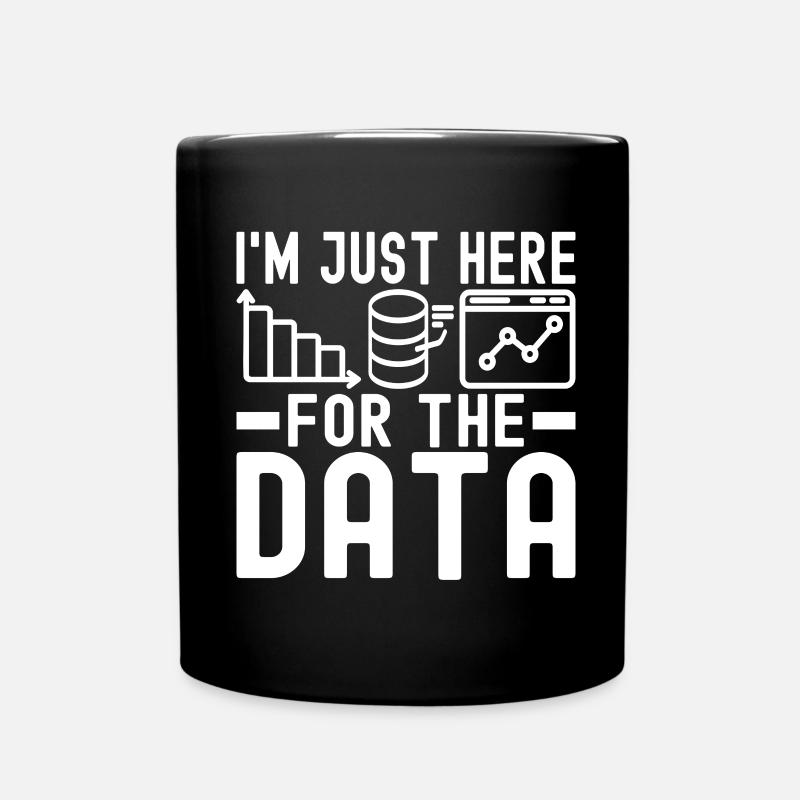 Data Science Datenanalyst - Tasse einfarbig - Schwarz