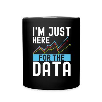 Analyste de données en science des données - Mug uni - noir - Devant