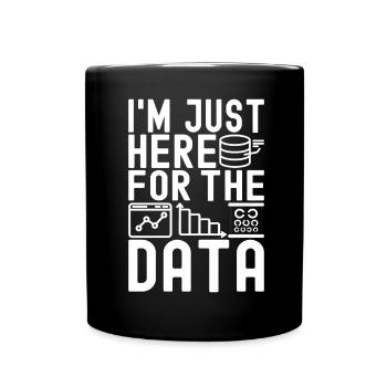 Analyste de données en science des données - Mug uni - noir - Devant