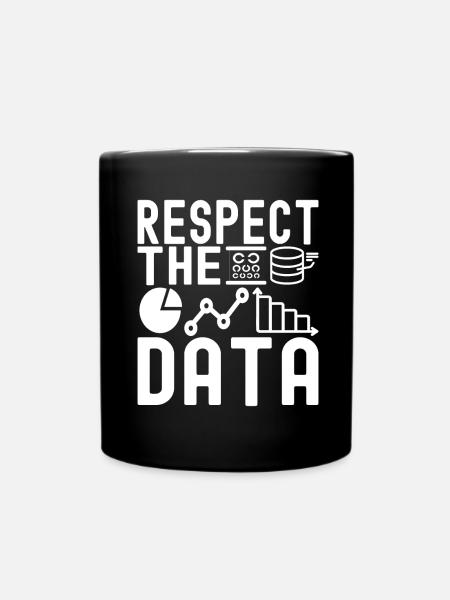 Data Science Datenanalyst - Tasse einfarbig - Schwarz