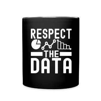 Analyste de données en science des données - Mug uni - noir - Devant