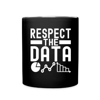Analyste de données en science des données - Mug uni - noir - Devant