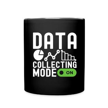 Analyste de données en science des données - Mug uni - noir - Devant