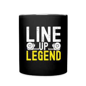 Tiler Floor Layer - Full Colour Mug - black - Front