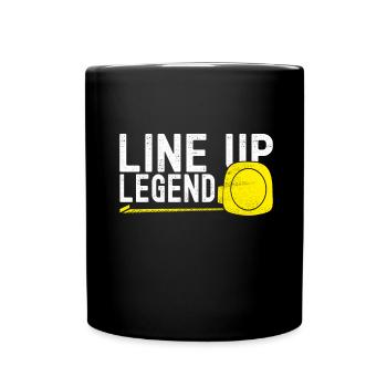 Tiler Floor Layer - Full Colour Mug - black - Front