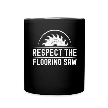 Tiler Floor Layer - Full Colour Mug - black - Front
