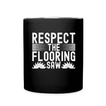 Tiler Floor Layer - Full Colour Mug - black - Front