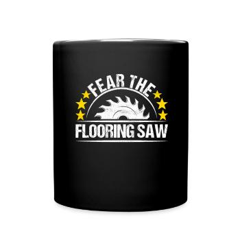 Tiler Floor Layer - Full Colour Mug - black - Front