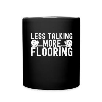 Tiler Floor Layer - Full Colour Mug - black - Front