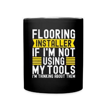 liesenleger floor layer - Full Colour Mug - black - Front
