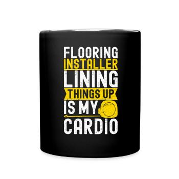liesenleger floor layer - Full Colour Mug - black - Front