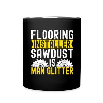 liesenleger floor layer - Full Colour Mug - black - Front