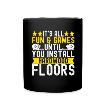 liesenleger floor layer - Full Colour Mug - black - Front