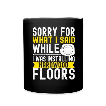 liesenleger floor layer - Full Colour Mug - black - Front