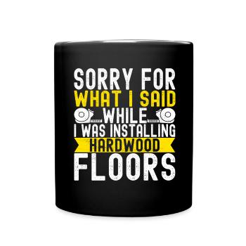 liesenleger floor layer - Full Colour Mug - black - Front