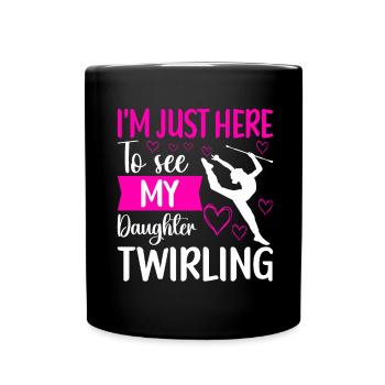 Majorette Gymnastics Majorettes Baton Twirling - Full Colour Mug - black - Front