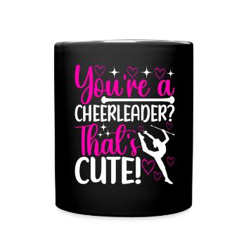 Majorette Gymnastics Majorettes Baton Twirling - Full Colour Mug - black - Front