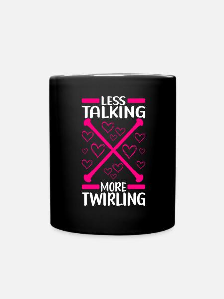 Majorette Gymnastique Majorettes Bâton Twirling - Mug uni - noir