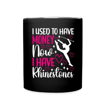 Majorette Gymnastics Majorettes Baton Twirling - Full Colour Mug - black - Front