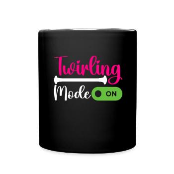 Majorette Gymnastics Majorettes Baton Twirling - Full Colour Mug - black - Front