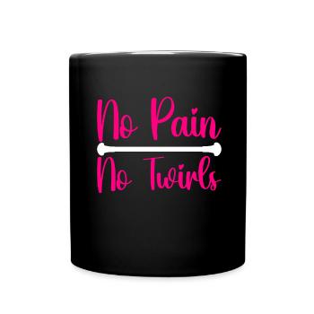 Majorette Gymnastics Majorettes Baton Twirling - Full Colour Mug - black - Front
