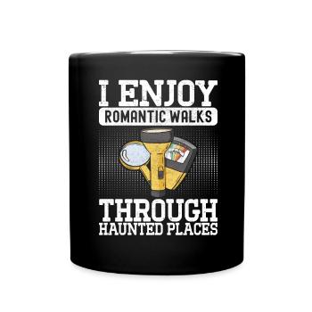 Enquêteur paranormal Chasse aux fantômes - Mug uni - noir - Devant