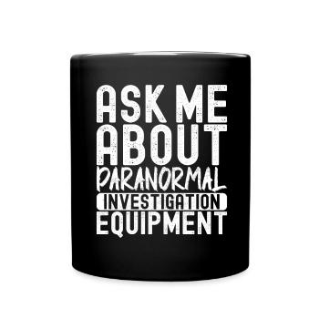 Enquêteur paranormal Chasse aux fantômes - Mug uni - noir - Devant