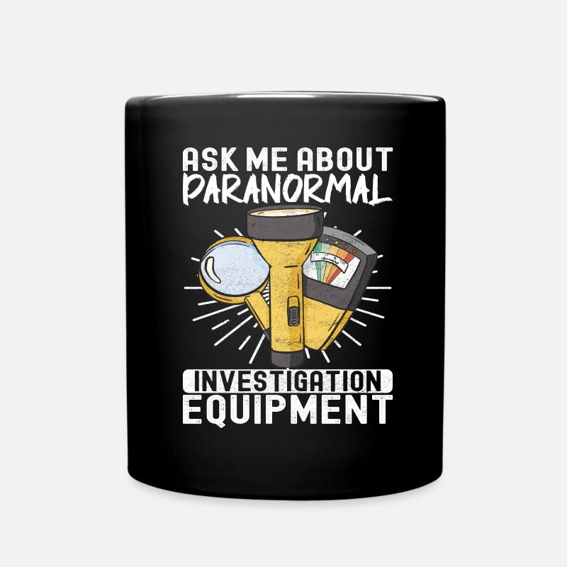 Enquêteur paranormal Chasse aux fantômes - Mug uni - noir