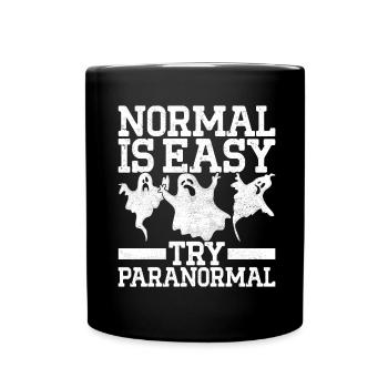 Paranormal Investigator Ghost Hunting - Full Colour Mug - black - Front