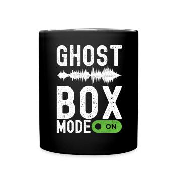 Paranormaler Ermittler Geister Jagen - Tasse einfarbig - Schwarz - Vorne