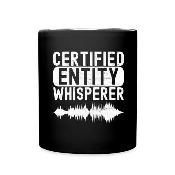 Enquêteur paranormal Chasse aux fantômes - Mug uni - noir - Devant