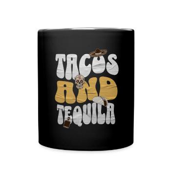 Taco - Tasse einfarbig - Schwarz - Vorne