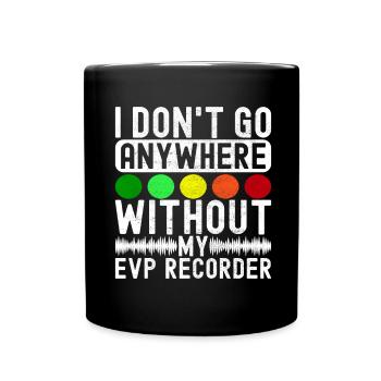 Enquêteur paranormal Chasse aux fantômes - Mug uni - noir - Devant