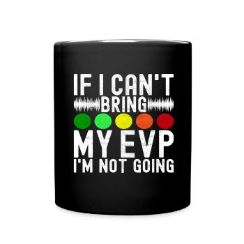 Enquêteur paranormal Chasse aux fantômes - Mug uni - noir - Devant