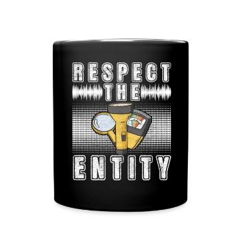 Enquêteur paranormal Chasse aux fantômes - Mug uni - noir - Devant
