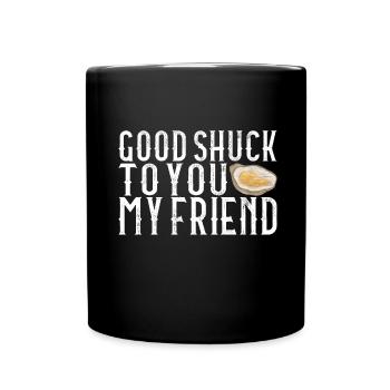 Oysters Oyster Lovers - Full Colour Mug - black - Front