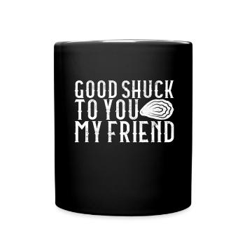 Oysters Oyster Lovers - Full Colour Mug - black - Front